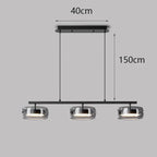 Minimalist Linear Flush Pendant Light Casovex – Product Detail 6