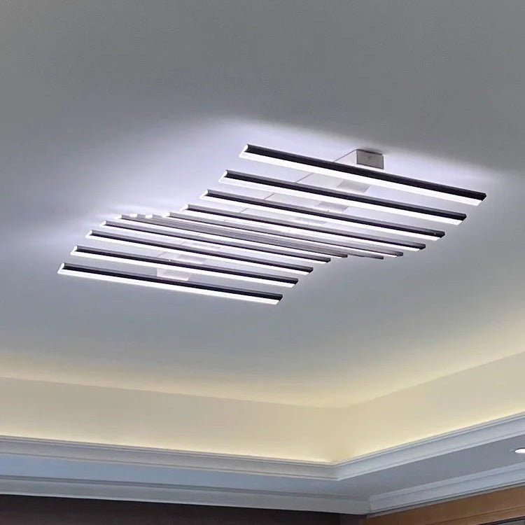 Sculptural Waves Metal Ceiling Light Denoxar – Product Detail 5