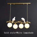 Industrial Metal Bamboo Chandelier Dorex – Lifestyle View 2