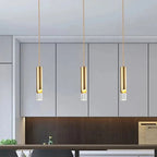 Aluminium Gold Pendant Light Dornex