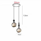 Brushed Metal Cylinder Pendant Light Tubrion – Product Detail 6