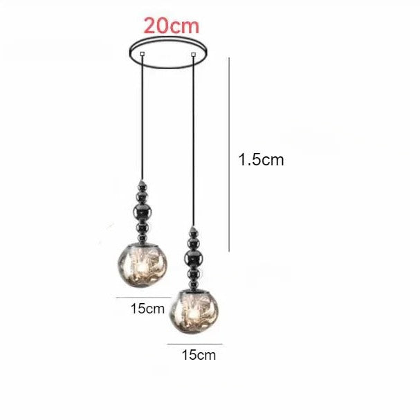 Brushed Metal Cylinder Pendant Light Tubrion – Product Detail 7