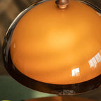 Sculpted Amber Acrylic Pendant Light Falox – Dome Detail