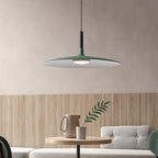 Matte Metal Disc Pendant Light Solanto – Hero Shot
