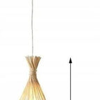Natural Bamboo Conical Chandelier Garion – Product Detail 5