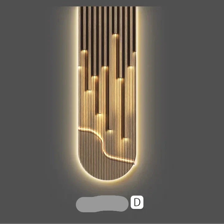 Hand-Finished Copper Linear Wall Sconce Kyran – Product Detail 6