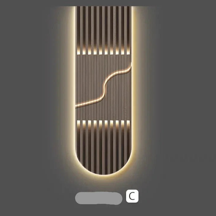 Hand-Finished Copper Linear Wall Sconce Kyran – Product Detail 7