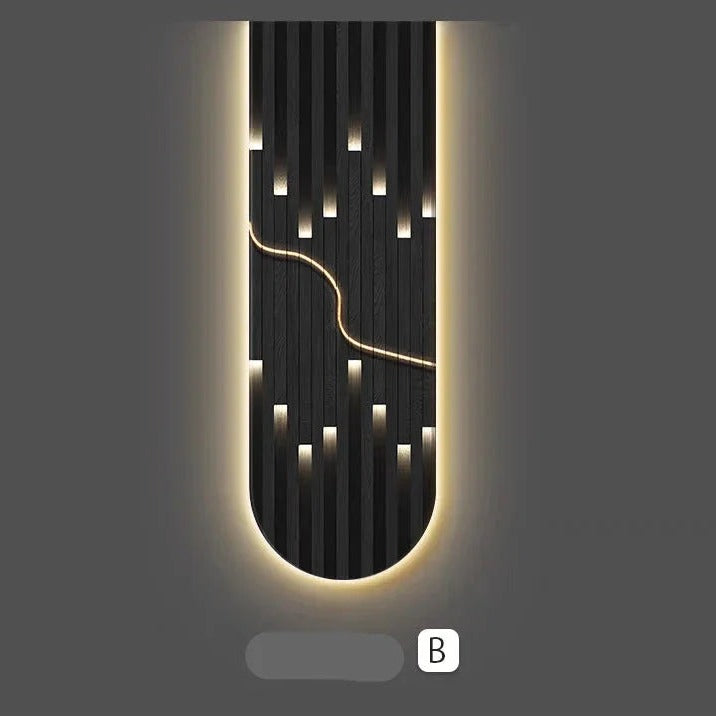 Hand-Finished Copper Linear Wall Sconce Kyran – Product Detail 9