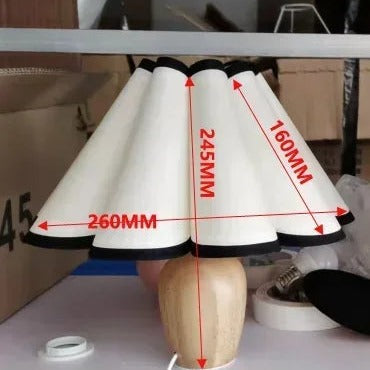 Solid Wood Shade Table Lamp Hovex – Product Detail 7