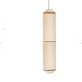 Shizumi pendant light, H97cm, 2 drum modules