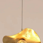 Hammered Gold Metal Pendant Light Aelindor – Product Detail 7