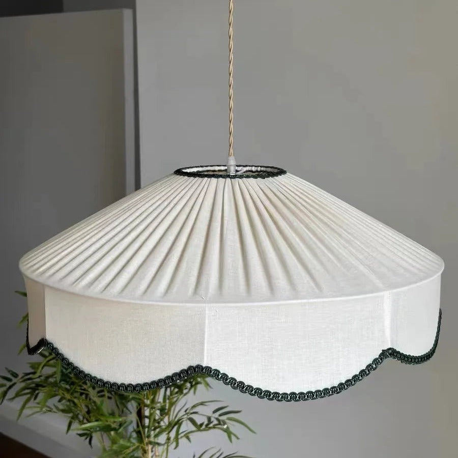 Organic Cloth Sculptural Pendant Light Fandrel – Product Detail 6