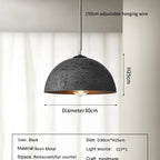 Cave-Form Resin Pendant Light Olvorath – Product Detail 7