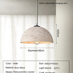 Cave-Form Resin Pendant Light Olvorath – Product Detail 8