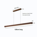 Minimalist Wood Bar Pendant Light Uaeliora – Product Detail 6