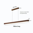 Minimalist Wood Bar Pendant Light Uaeliora – Product Detail 7