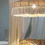 Scandinavian Wicker Orb Pendant Light Wsaelindra – Product Detail 5