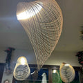 Sculptural Postmodern Metal Pendant Light Ytaelvix – Hero Shot