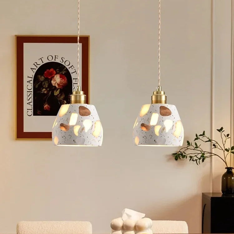 Vuaelorn Terrazzo Pendant Light – Hero Lifestyle View