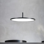 Sculptural Acrylic Cylinder Pendant Exaelvix – Lifestyle View 2