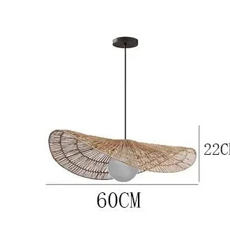 Lotara Single – O60cm x H22cm, dimension diagram