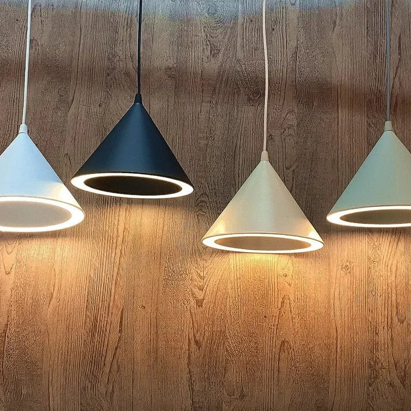 Nordic Aluminium Cone Pendant Light – Nordvik – Lifestyle View 3