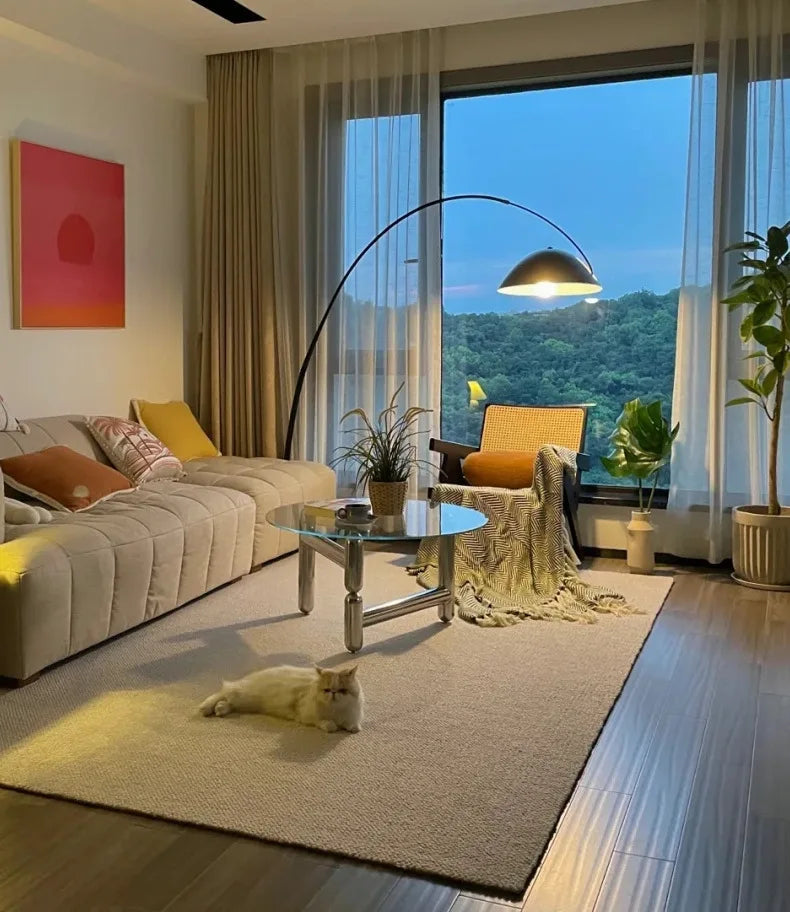 Adjustable Arc Floor Lamp – Tarvion