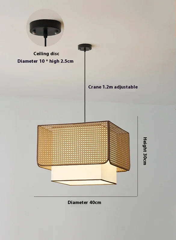 Terova pendant light 40cm size guide