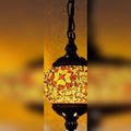 Handcrafted Turkish Mosaic Glass Pendant Light – Ulvoria