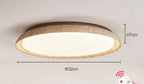 Stillara travertine flush ceiling light, Ø32 cm size, dimensions H7cm