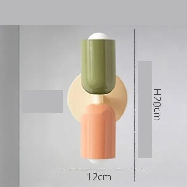 Glossy Lacquered Metal Bidirectional Wall Sconce – Velanto