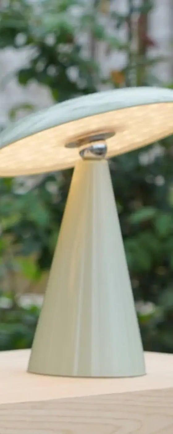 Retro Mushroom Saucer Table Lamp – Vitara